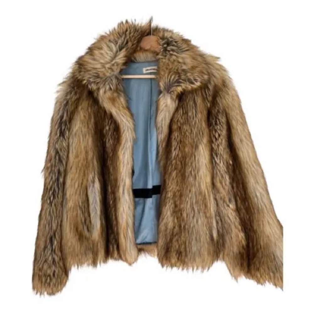 Zadig & Voltaire Brown Modacrylic Jackets & Women's - Picture 6 of 13